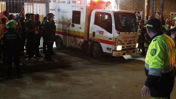 Una ambulancia Bogotá - Sputnik Mundo